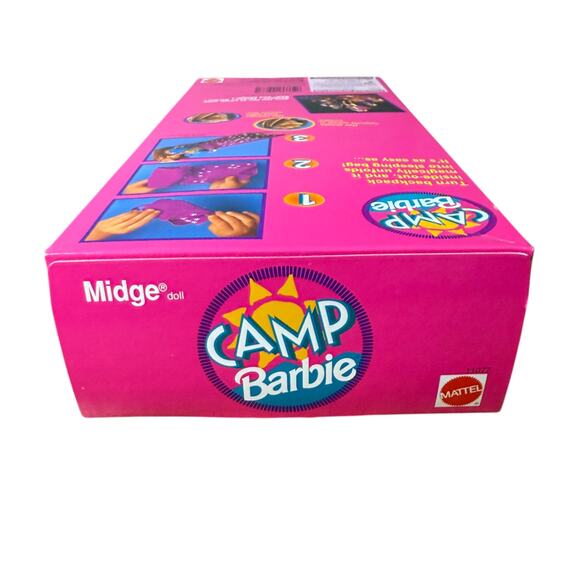 Vintage 1993 Camp Barbie Midge Doll Mattel #11077 NRFB - Picture 6 of 7